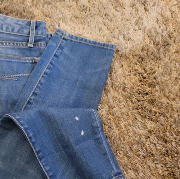 Gap 1969 Always Skinny Medium Wash White Splatter Detail Jeans 27 - Picture 8 of 11